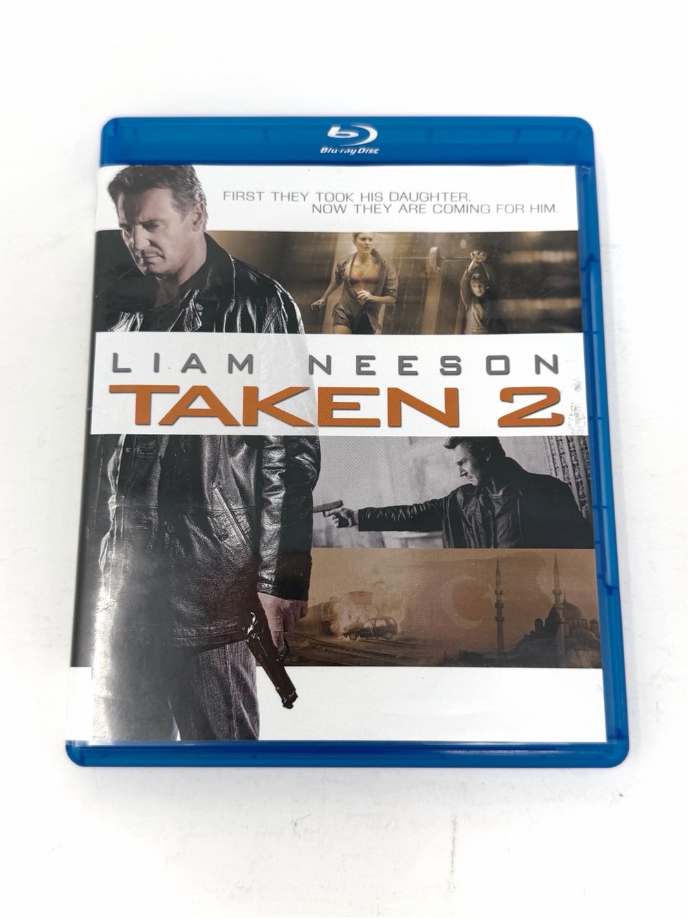 Taken 2 Blu-ray Liam Neeson Action Thriller Sequel Movie Disc